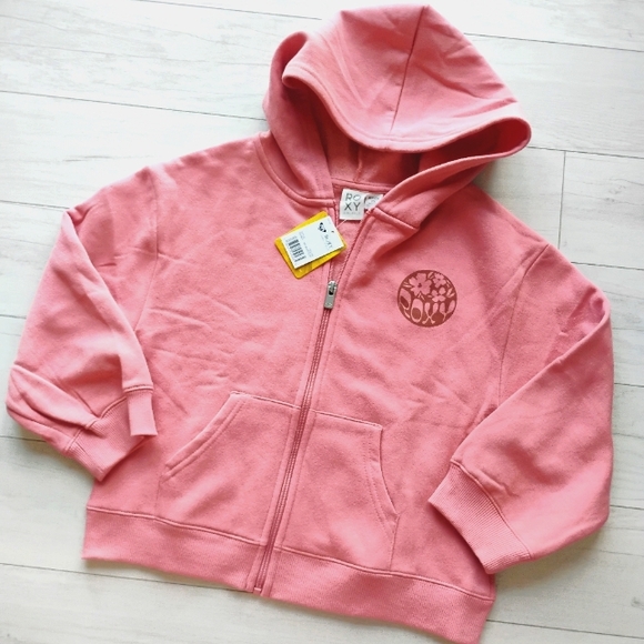 ROXY NEW girls Sunrise Full Zip Fleece Hoodie